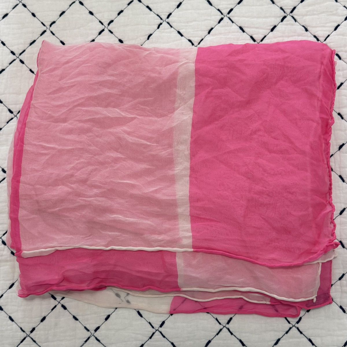 Henri Bendel Henri Bendel Silk Scarf Size ONE SIZE - 2 Thumbnail
