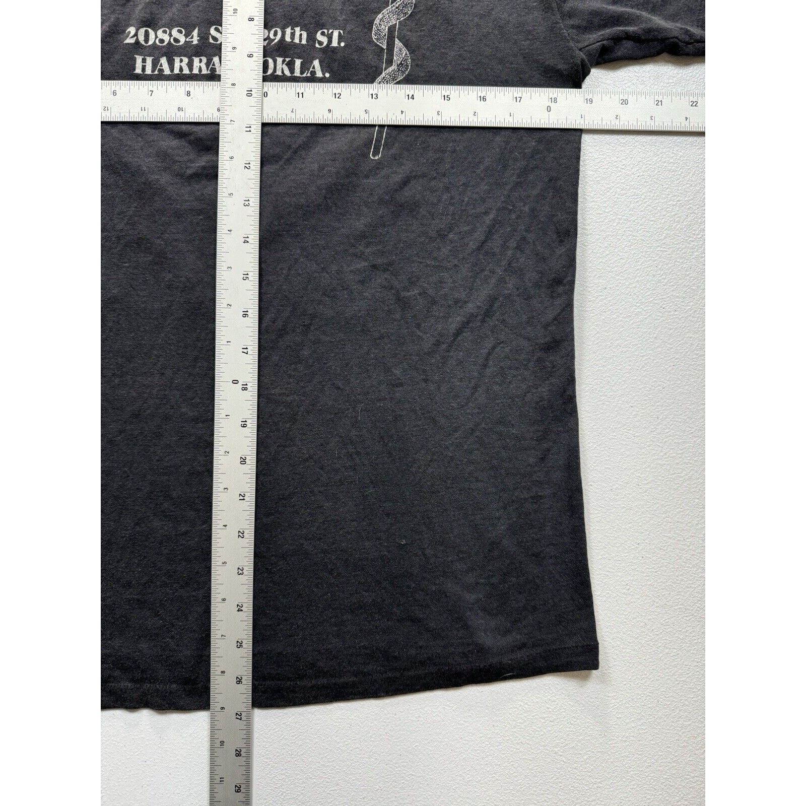 Harley Davidson Vintage Harley Davidson 3D Emblem T-Shirt Men’s M Black 80s Size US M / EU 48-50 / 2 - 8 Thumbnail