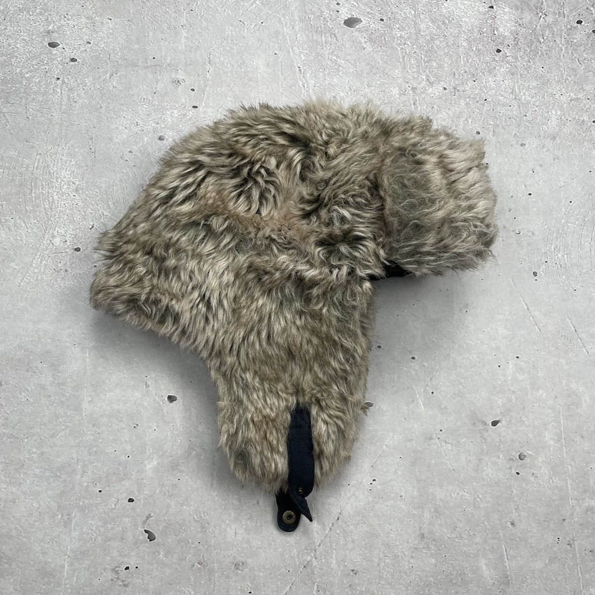 Japanese Brand × Vintage Vintage Y2K USHANKA Mohair Fuzzy 90’s Hat Asap Rocky Stule Size ONE SIZE - 3 Thumbnail