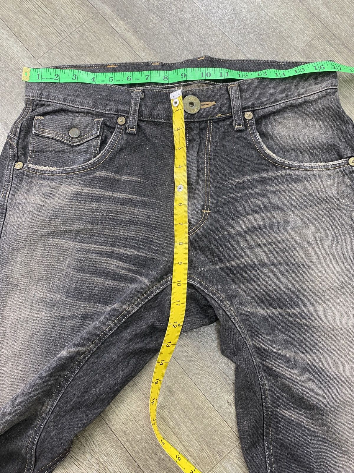 Japanese Brand Flared Jeans Edwin Japan Acid Wash Clawmark Boot Cut Lgb Y2K Size US 32 / EU 48 - 20 Thumbnail
