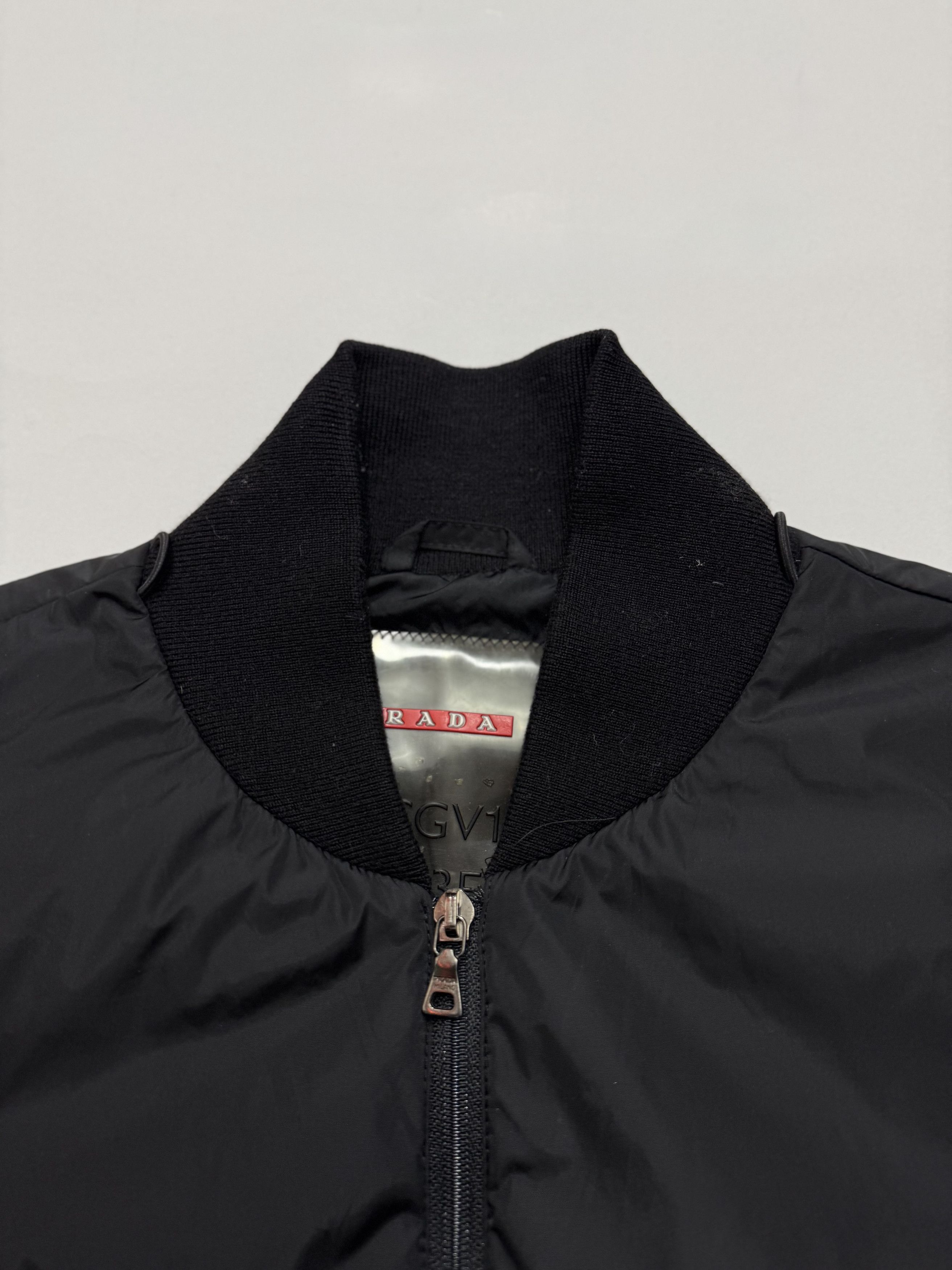 Prada Prada Black Nylon Down Padded light Jacket Size US L / EU 52-54 / 3 - 17 Thumbnail