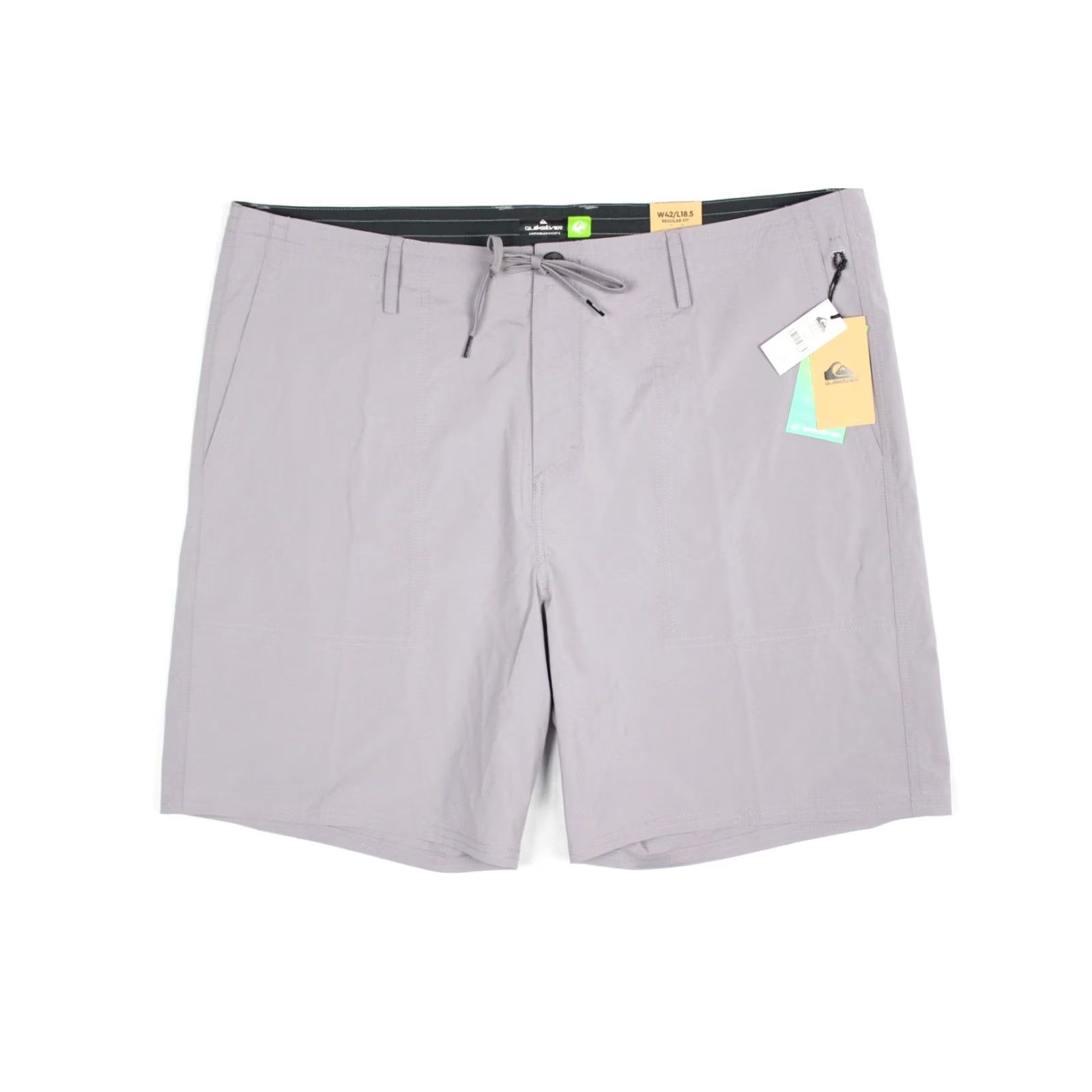 Quiksilver Quiksilver DNA Amphibian Hybrid Walk Shorts 42 x 8" Gray Men’s Shorts Regular 88% Polyester 8% Cotton 4% Elastine Zipper Pocket Size US 42 / EU 58 - 2 Thumbnail