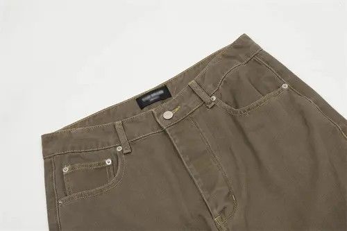 Japanese Brand × Jean Men's trendy retro loose versatile casual flared jeans Size US 34 / EU 50 - 3 Thumbnail