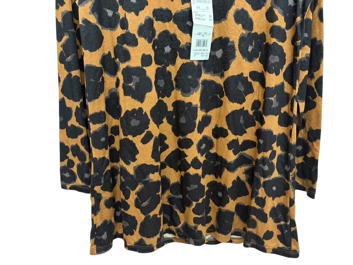 Krizia WILD 🐆 EVEX BY KRIZIA TENCEL LEOPARD PRINTED FLOWLY TOP Size M / US 6-8 / IT 42-44 - 7 Thumbnail