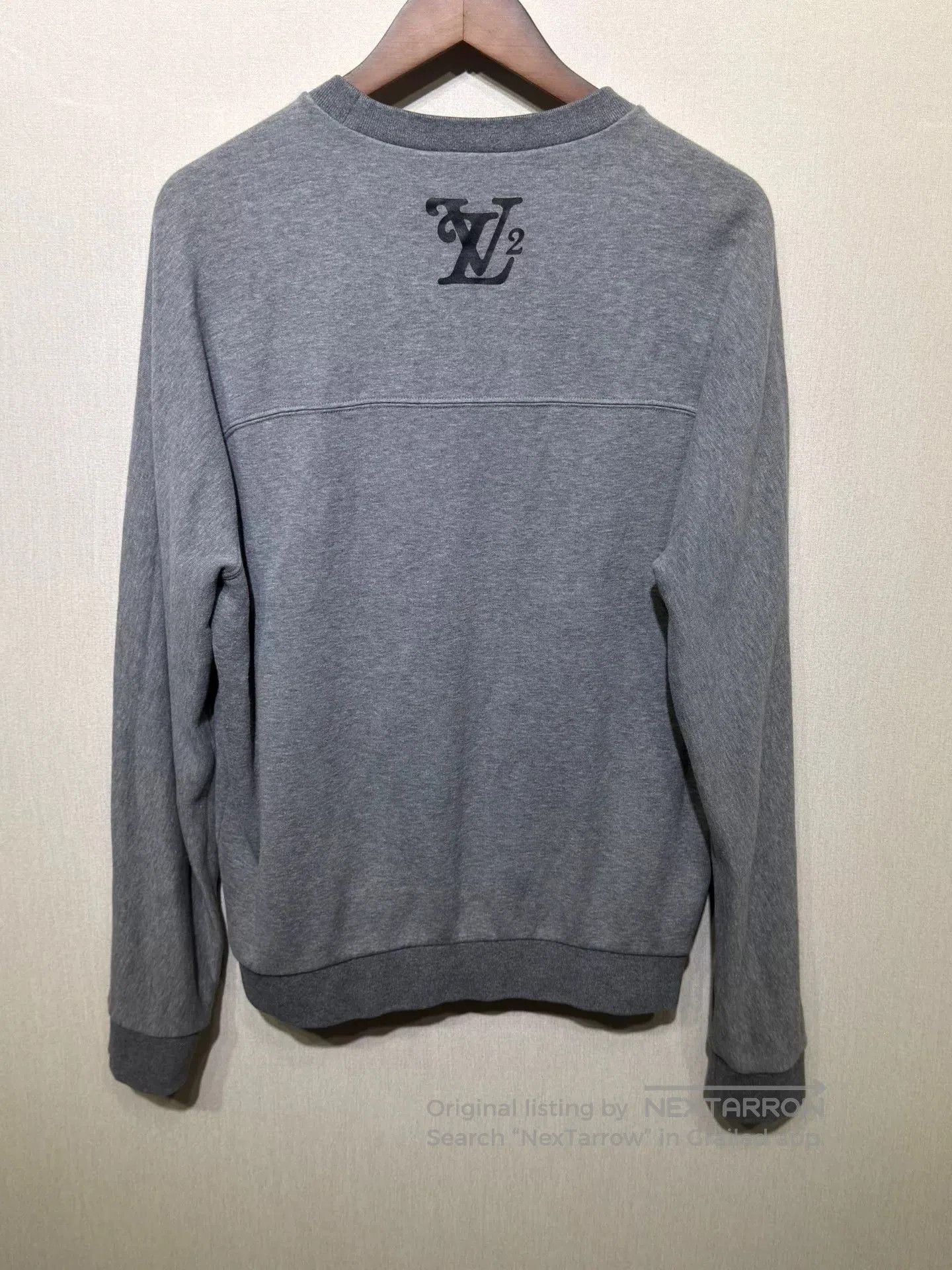 Louis Vuitton Louis Vuitton Nigo Gray Printed Sweatshirt. Size US M / EU 48-50 / 2 - 2 Thumbnail