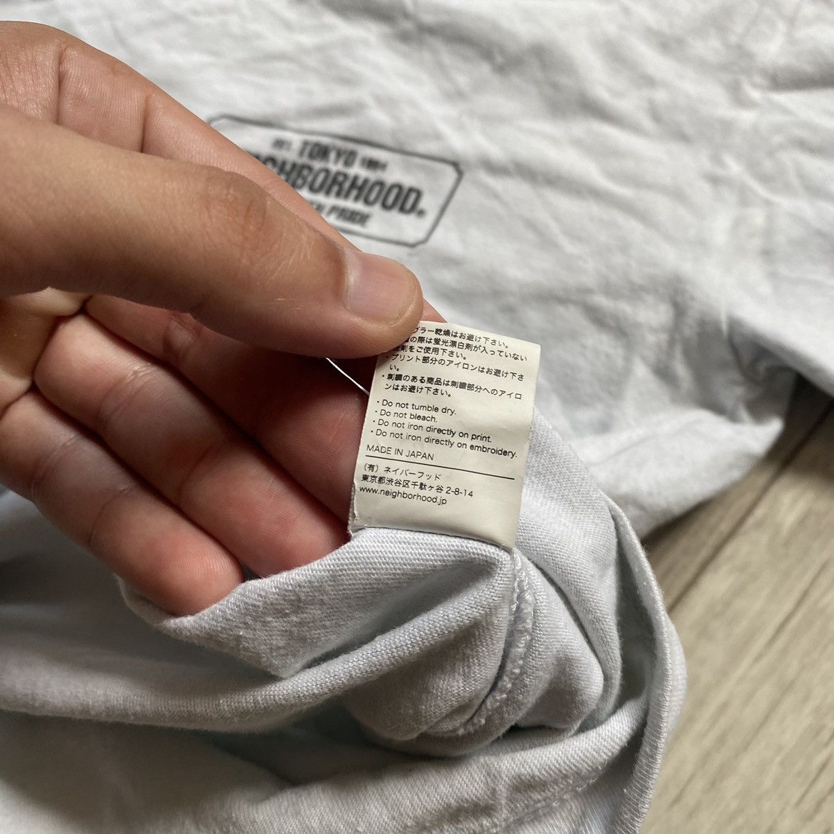 Japanese Brand NEIGHBORHOOD JAPAN STREETWEAR BIG LOGO T SHIRT Size US S / EU 44-46 / 1 - 6 Thumbnail