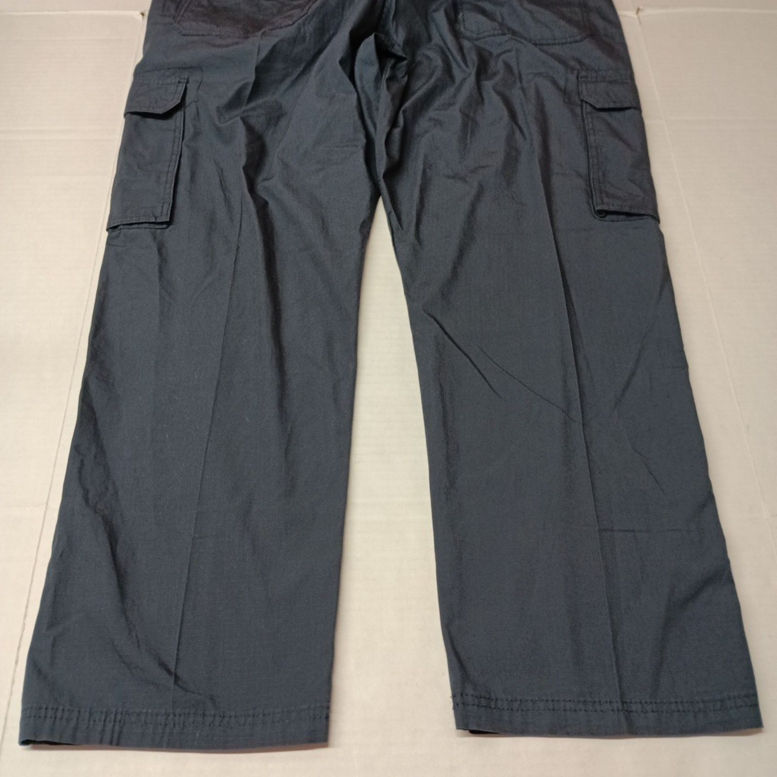 Wrangler Wrangler Cargo Pant Men 40x30 Blue Rip Stop Relaxed Fit Tech Size US 40 / EU 56 - 6 Thumbnail