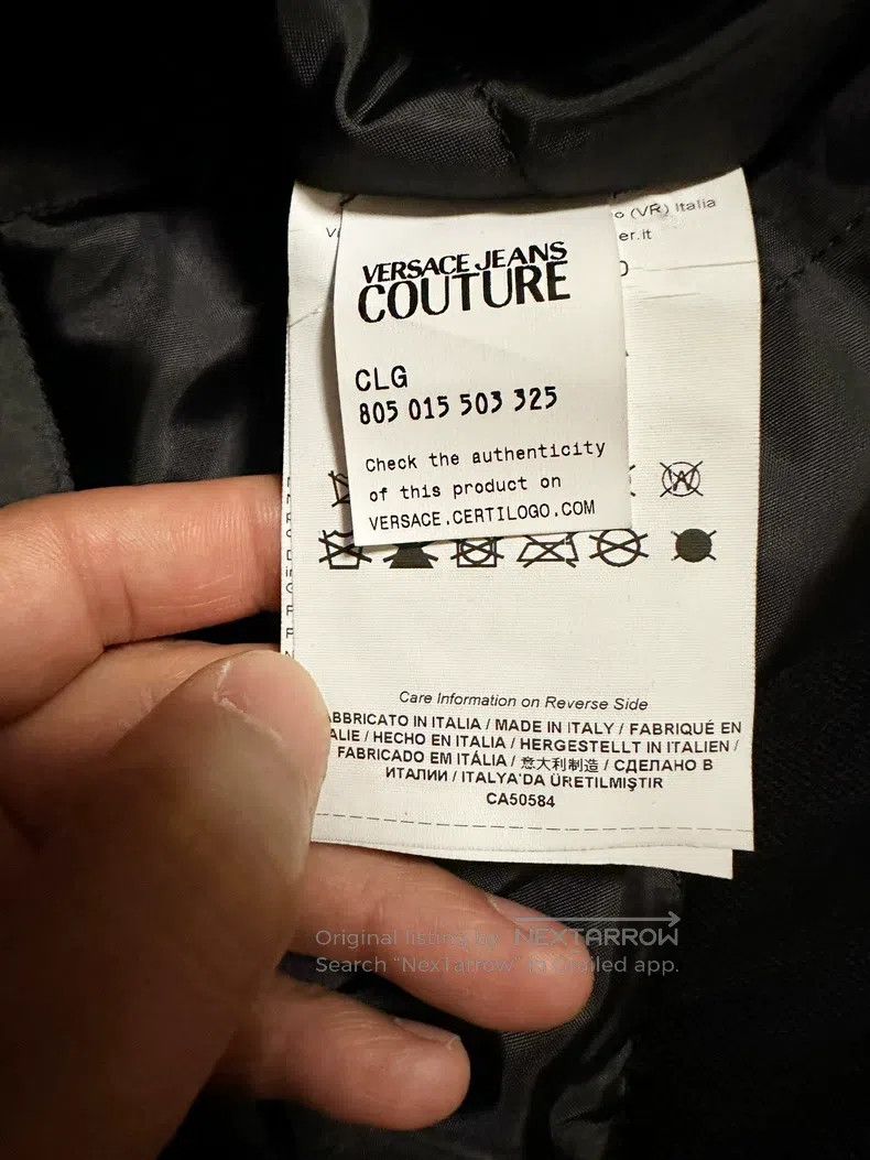 Versace Versace Denim cotton jacket coat Size US M / EU 48-50 / 2 - 7 Thumbnail