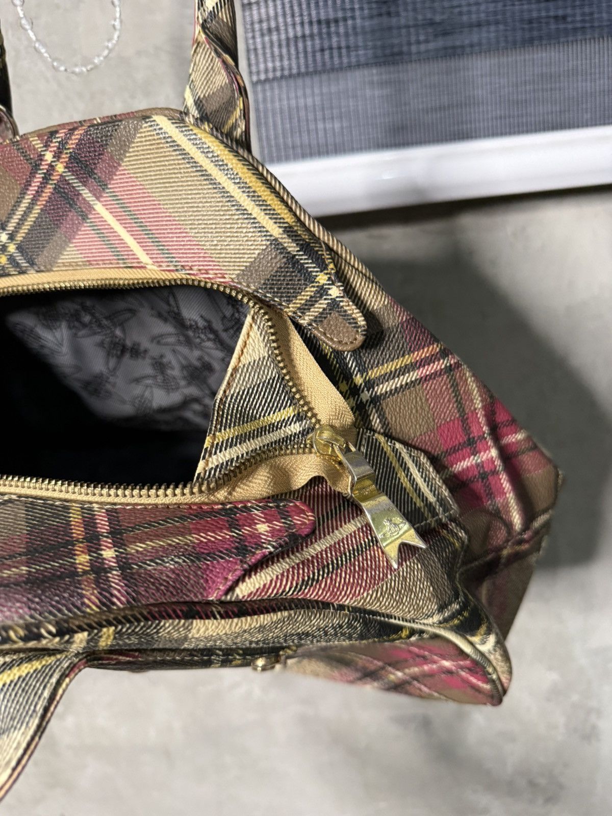 Vivienne Westwood Vivienne Westwood Tartan Plaid Yasmine Bag Size ONE SIZE - 8 Thumbnail
