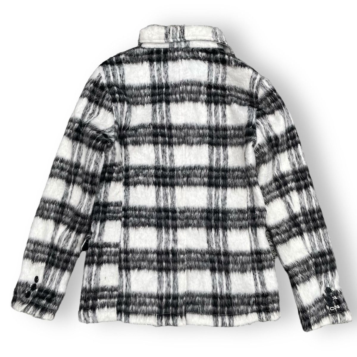 If Six Was Nine 🇯🇵 ROSHELL BUTTON UP MOHAIR JACKET Size US M / EU 48-50 / 2 - 2 Thumbnail