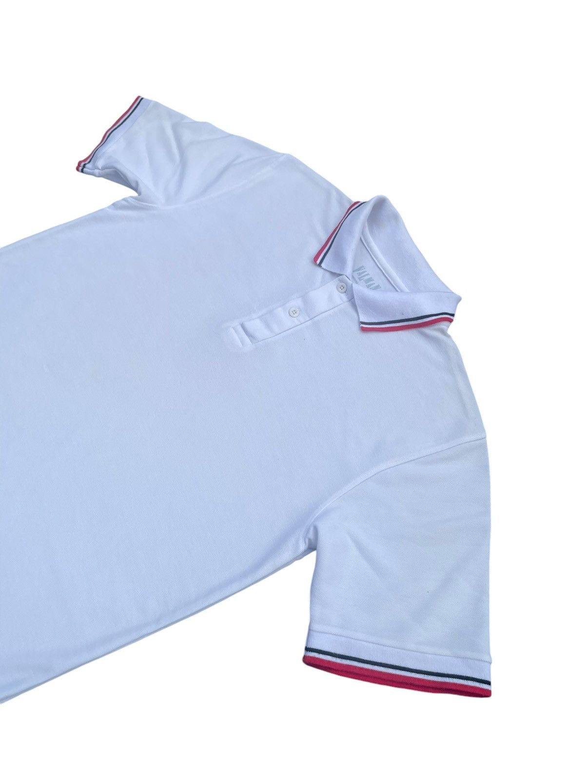 Japanese Brand Valman Twin Trapped Polo Tshirt Size US M / EU 48-50 / 2 - 2 Thumbnail