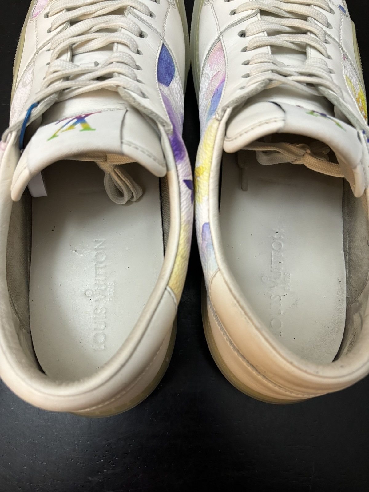 Louis Vuitton Louis Vuitton Ollie Monogram Rainbow White Size US 12 / EU 45 - 7 Thumbnail