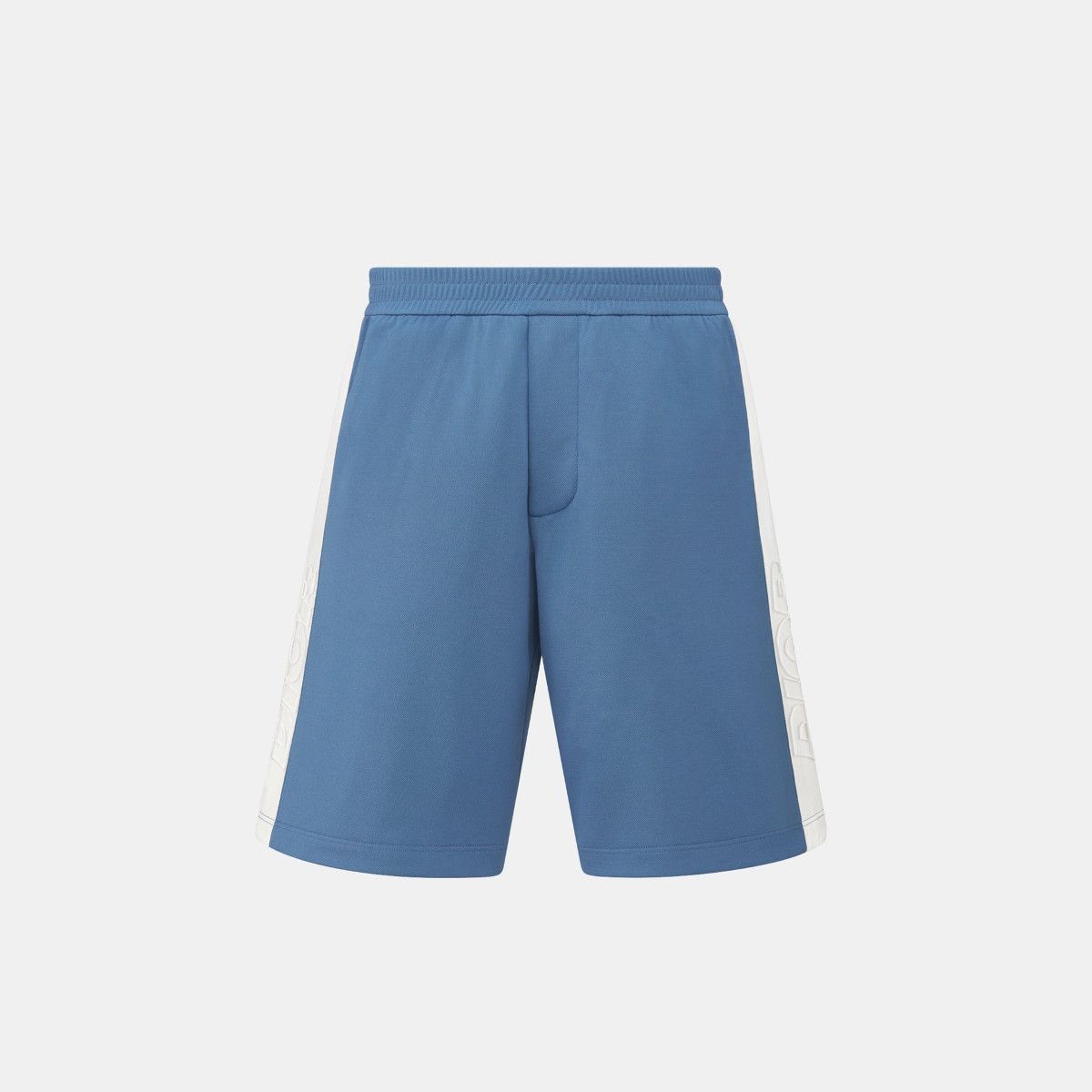 o1bcso1str0226 Track Shorts in Blue/White