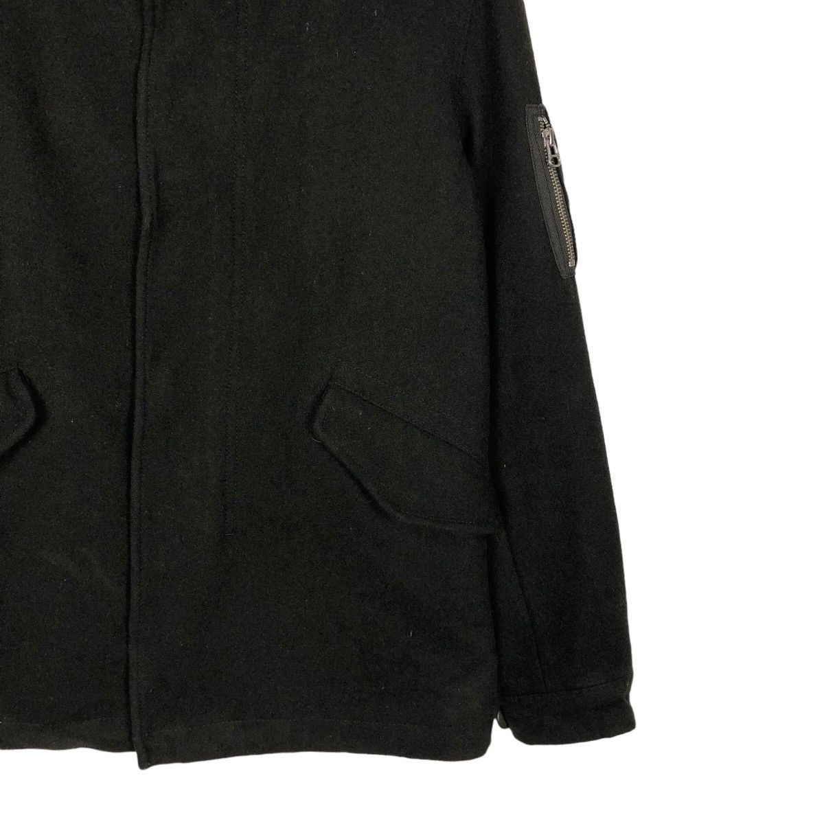 Japanese Brand 🔥Vintage Wool Bomber Jacket Biker Universe Issey Miyake Size US S / EU 44-46 / 1 - 5 Thumbnail