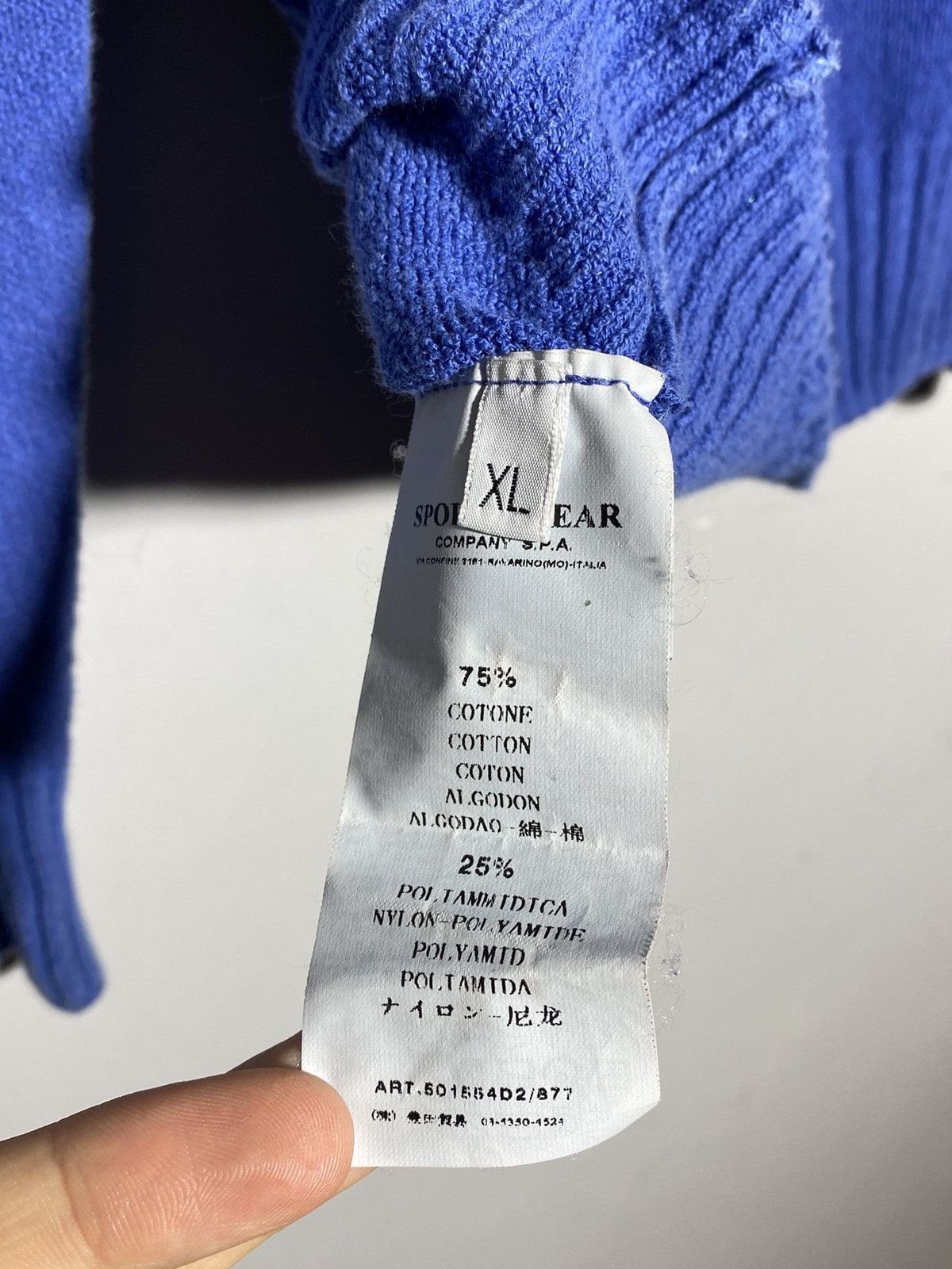 Stone Island × Vintage Stone Island Knitted Sweater S/S 2009 Size XL Size US XL / EU 56 / 4 - 13 Thumbnail
