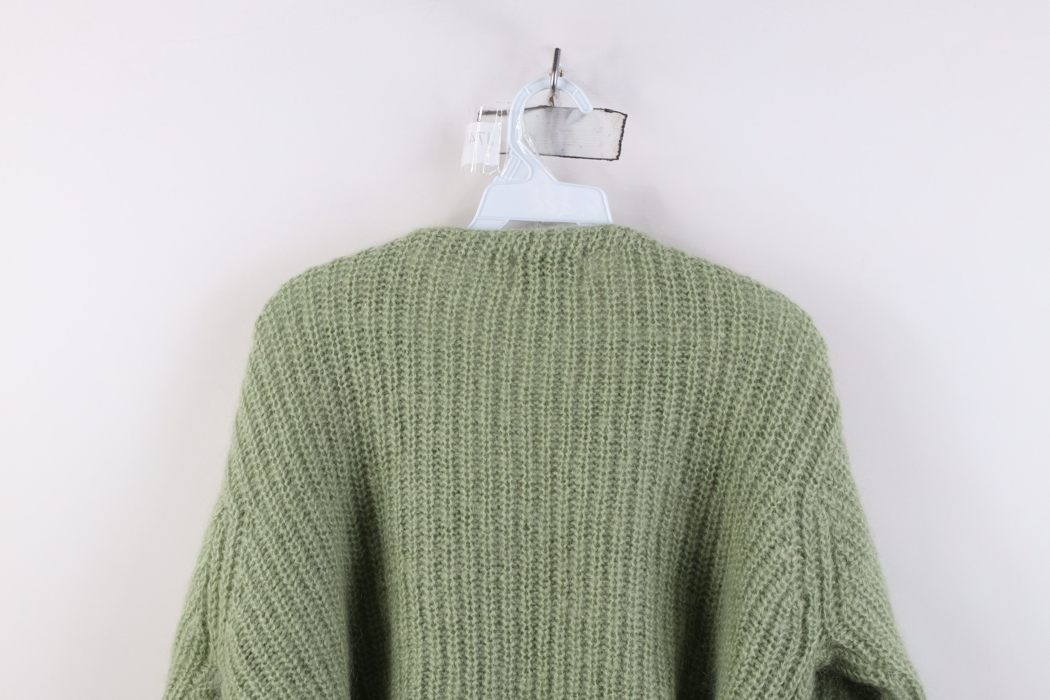 American Eagle Outfitters Vintage 90s Y2K American Eagle Mohair Cardigan Sweater Size L / US 10 / IT 46 - 10 Thumbnail