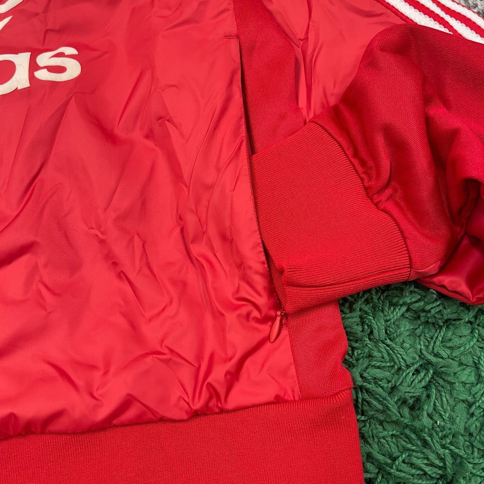 Adidas × Wales Bonner New FW24 adidas x Wales Bonner Nylon Crewneck Red Sweater Size XS / US 0-2 / IT 36-38 - 3 Thumbnail