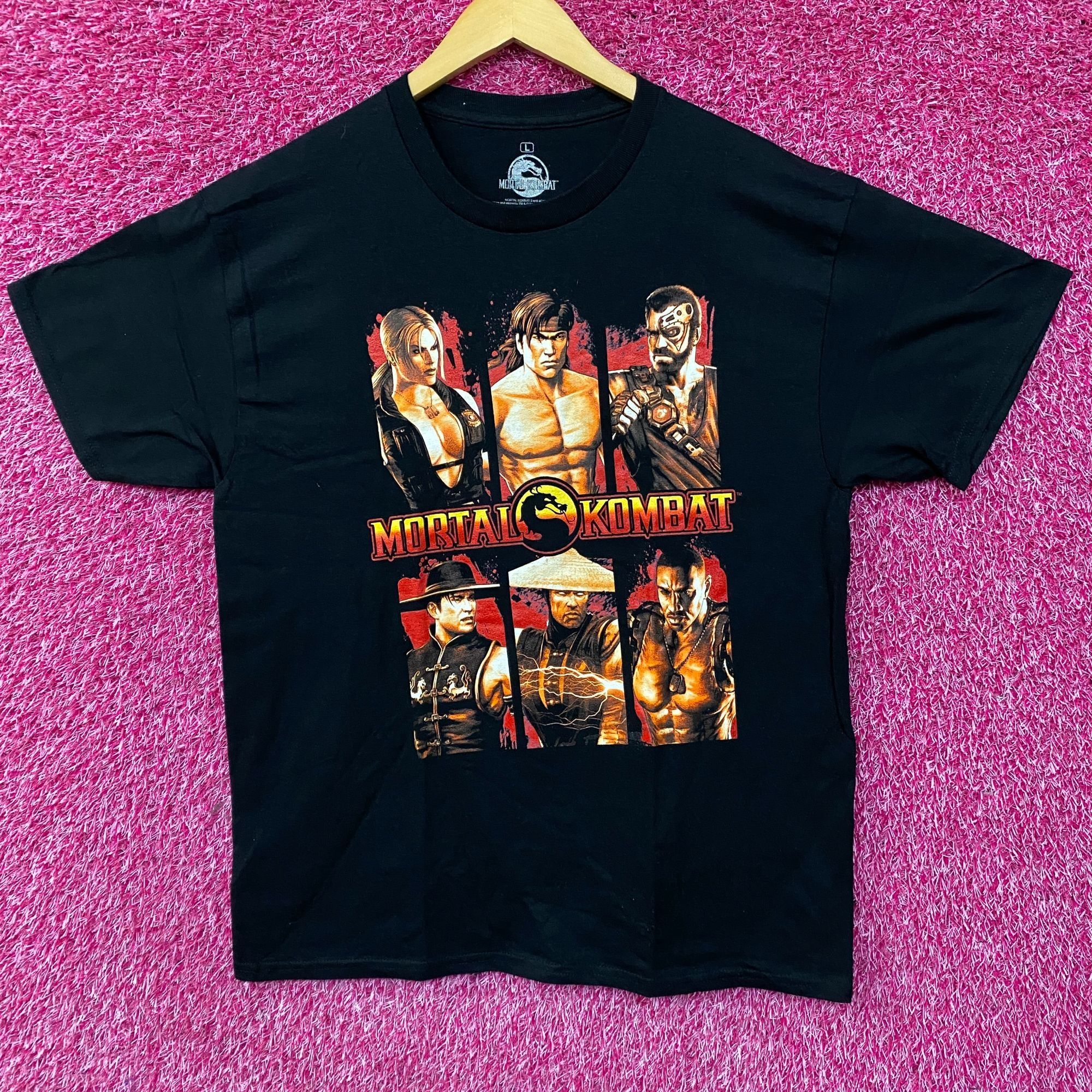 Other Mortal Combat Character Grid Design Video Game T-Shirt Large Size US L / EU 52-54 / 3 - 1 Thumbnail
