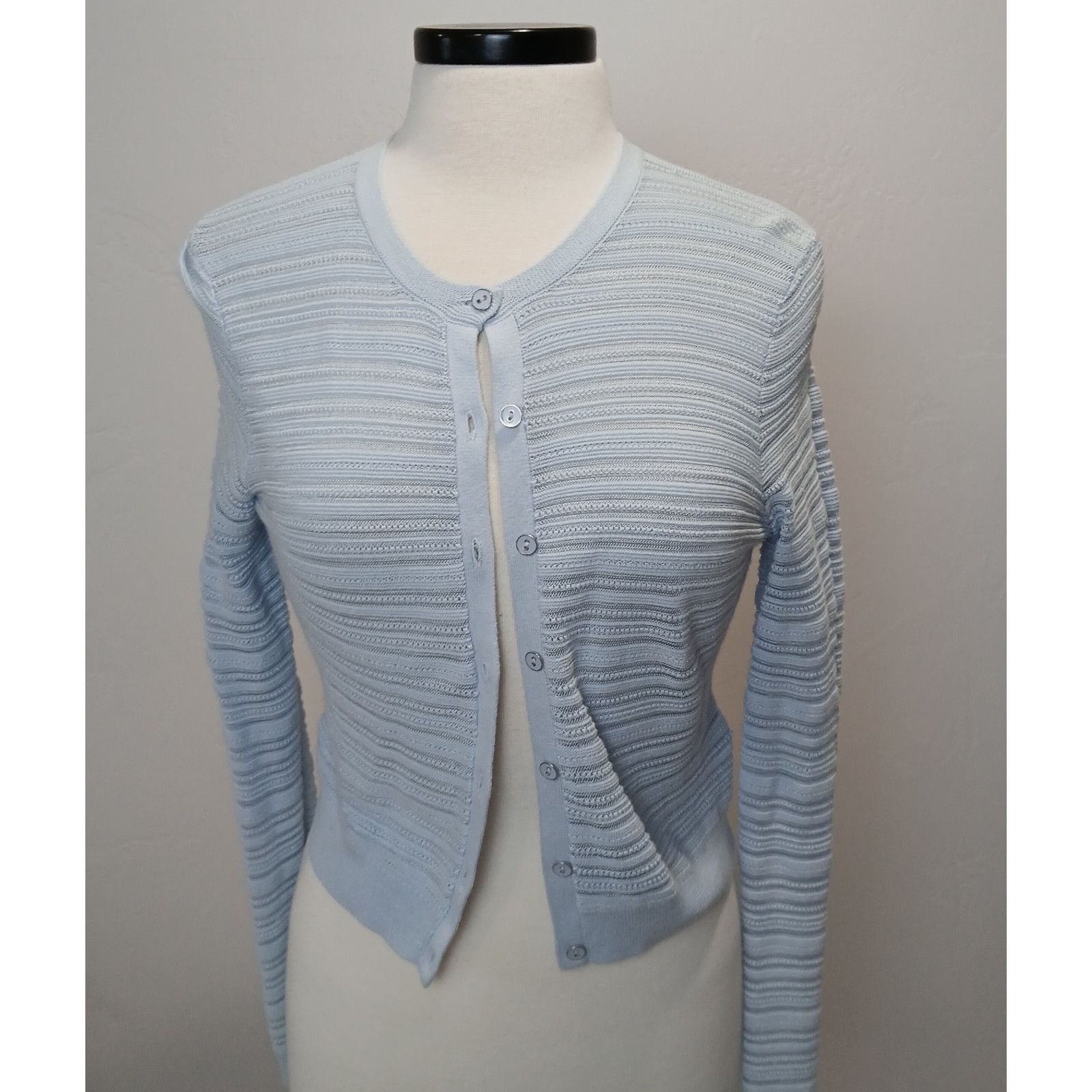Brooks Brothers Brooks Brothers Cardigan Womens Medium Extra Fine Cropped Size M / US 6-8 / IT 42-44 - 1 Thumbnail