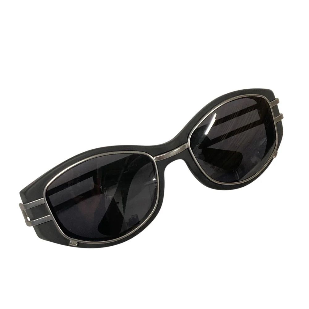 Yohji Yamamoto YOHJI YAMAMOTO/black/ Biker sunglasses Size ONE SIZE - 8 Thumbnail