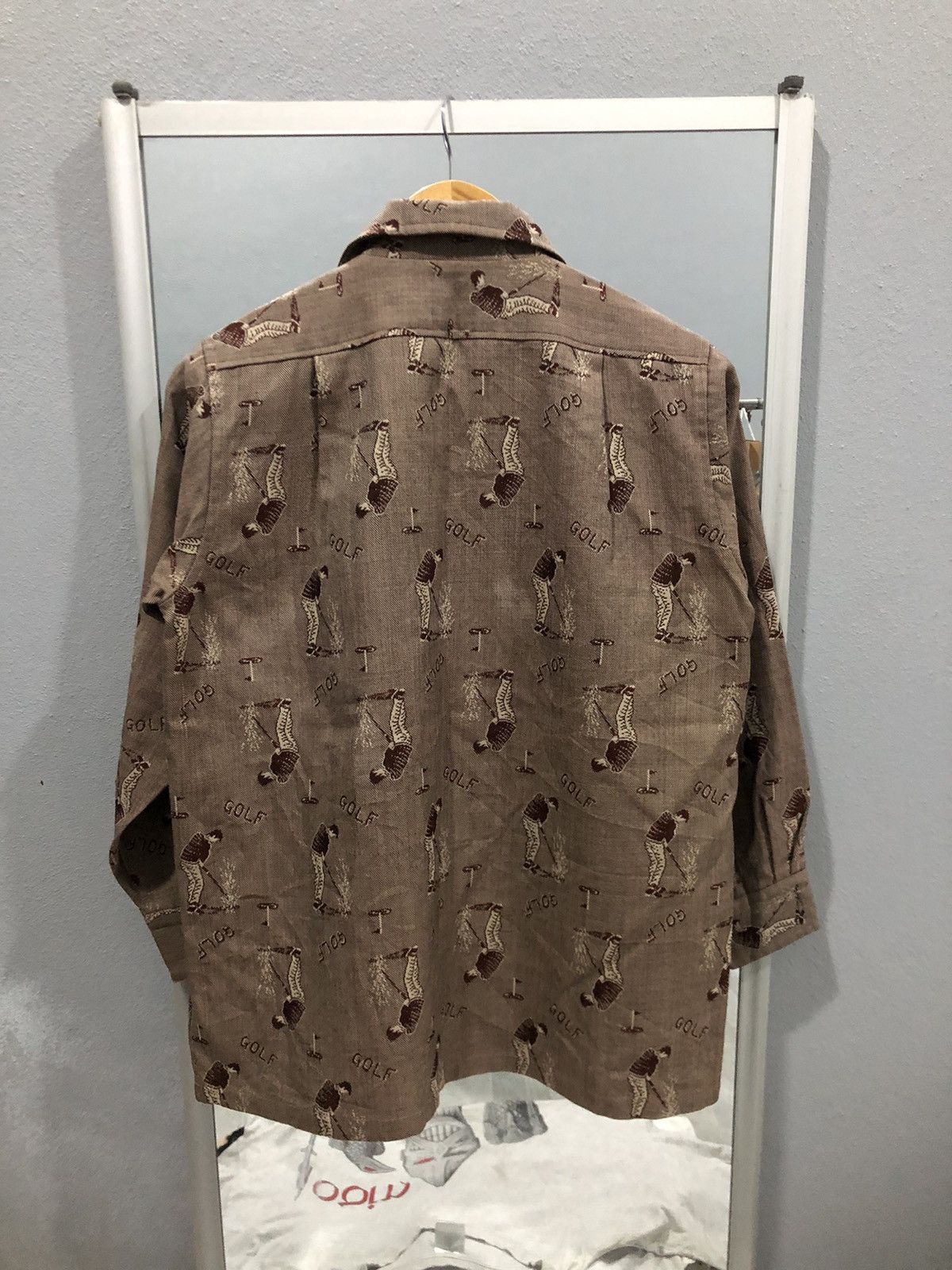 Vintage Vintage All Over Print Golf button-ups shirt Size US S / EU 44-46 / 1 - 6 Thumbnail