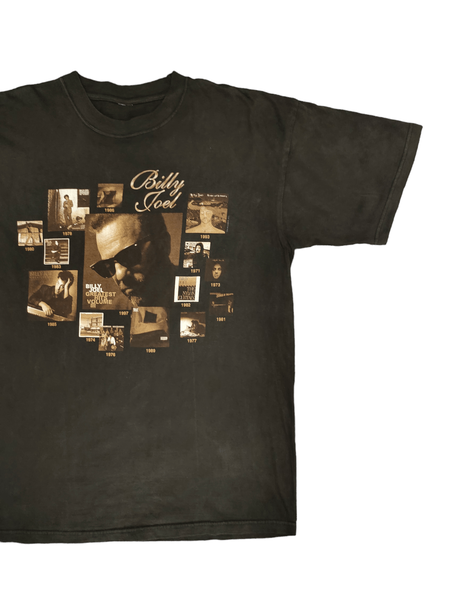 Band Tees Vintage 90s Billy Joel Tour 1998-1999 Photo Albums T-Shirt Size US L / EU 52-54 / 3 - 4 Thumbnail