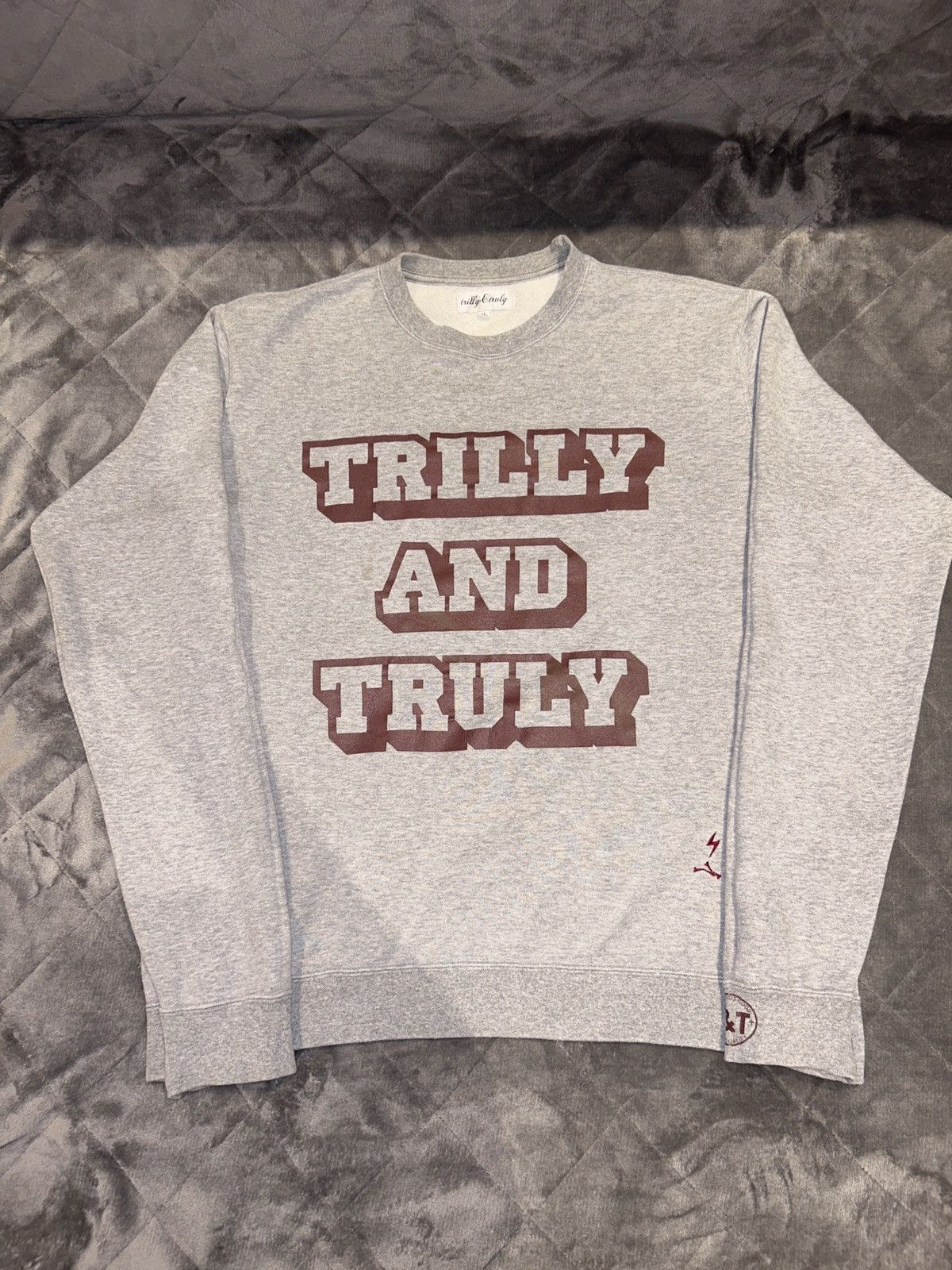 image of Trilly & Truly X Swagger X Lupe Fiasco in Grey, Men's (Size XL)