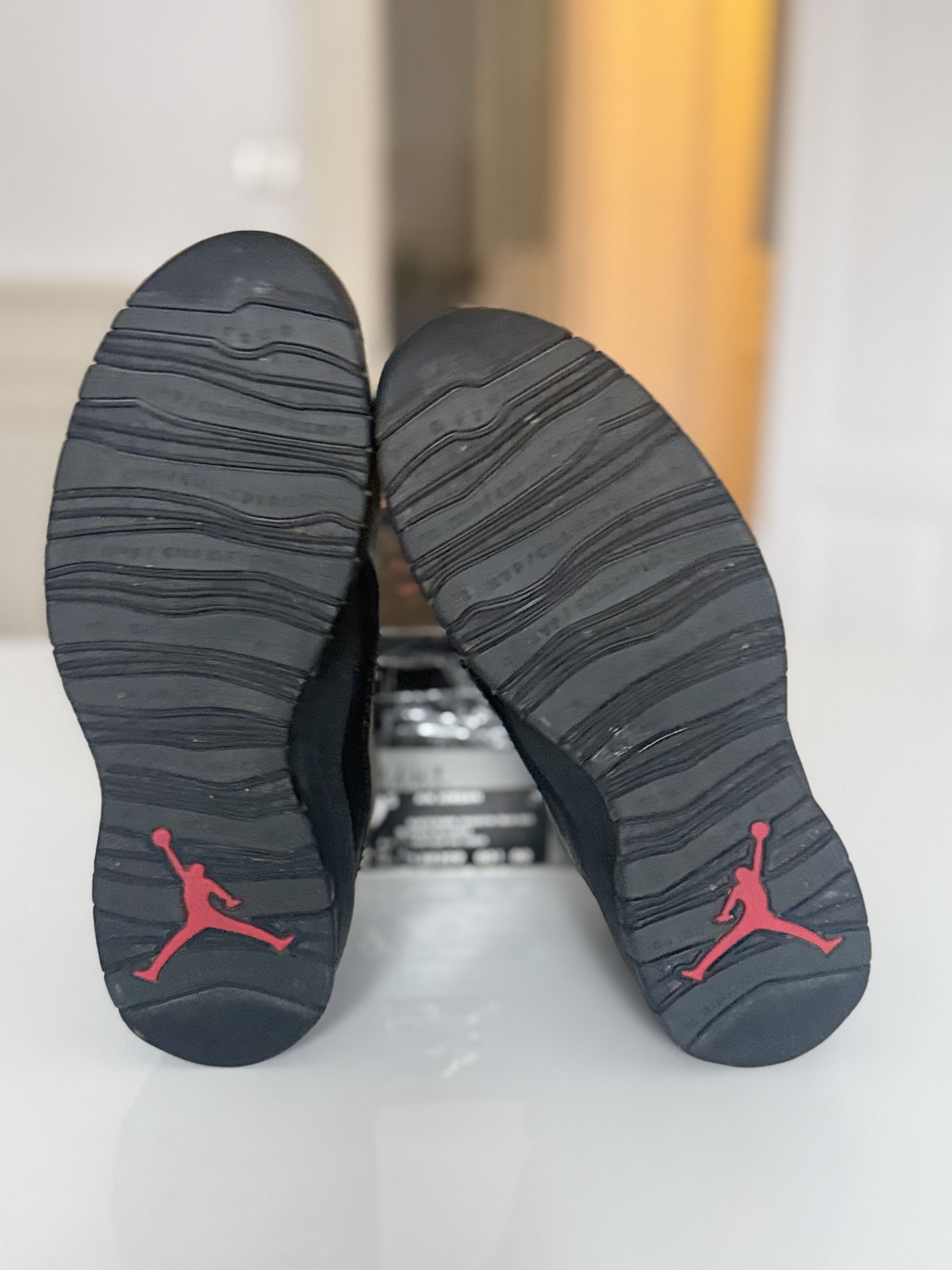 Jordan Brand Nike Air Jordan 10 Shadow OG 1994 (Made in Korea) Size US 9.5 / EU 42-43 - 4 Thumbnail