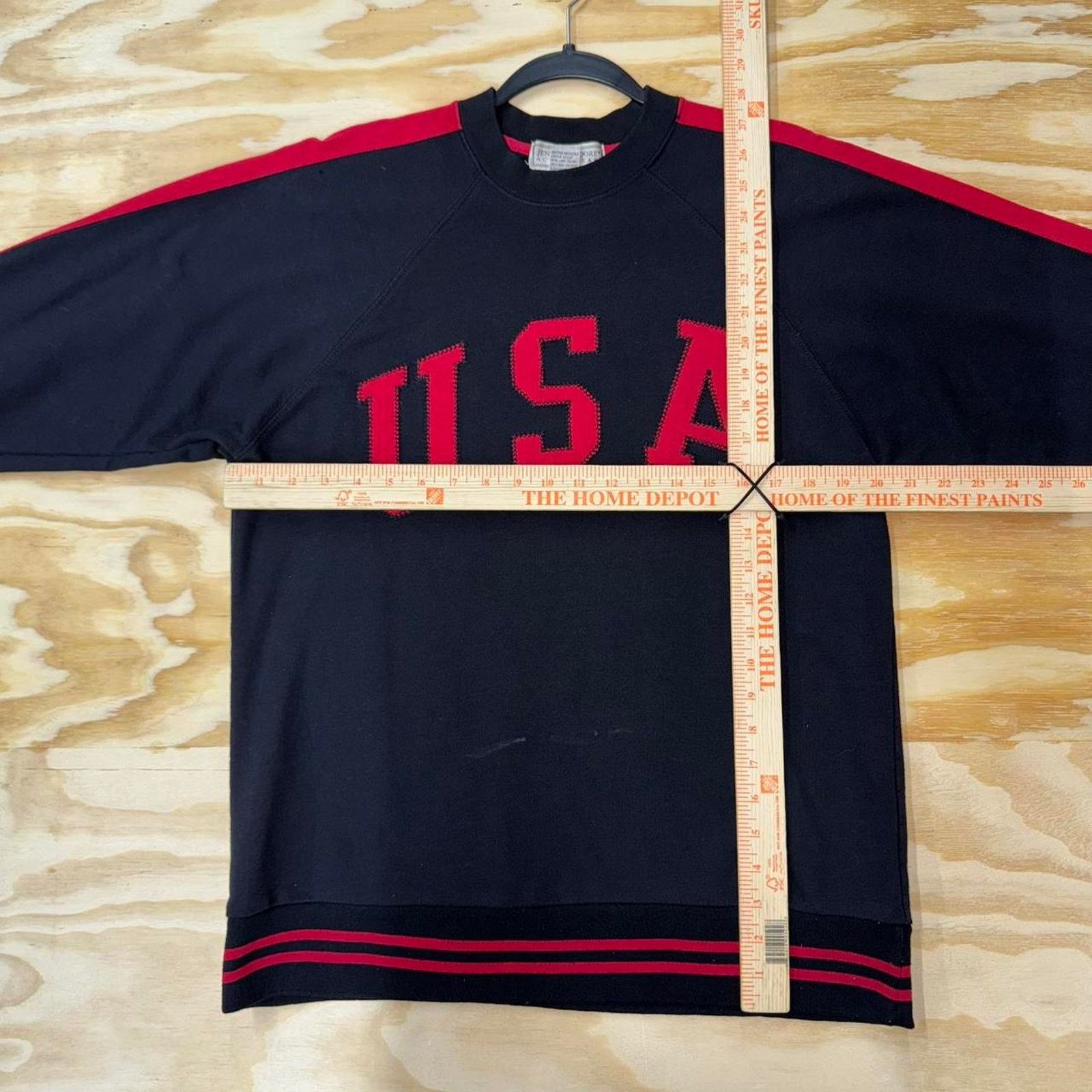 Vintage Vintage y2k jennifer moore usa spellout 2000s sweatshirt Size US M / EU 48-50 / 2 - 3 Thumbnail