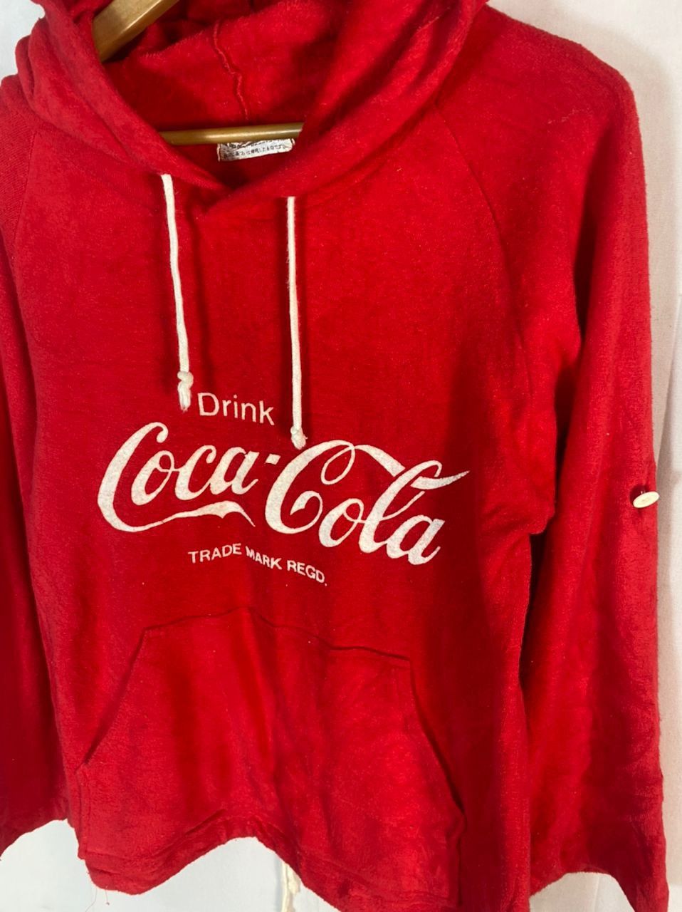 Coca Cola × Vintage “Come on in coke “ long sleeve hoodie shirt by Coca-Cola Size US M / EU 48-50 / 2 - 2 Thumbnail