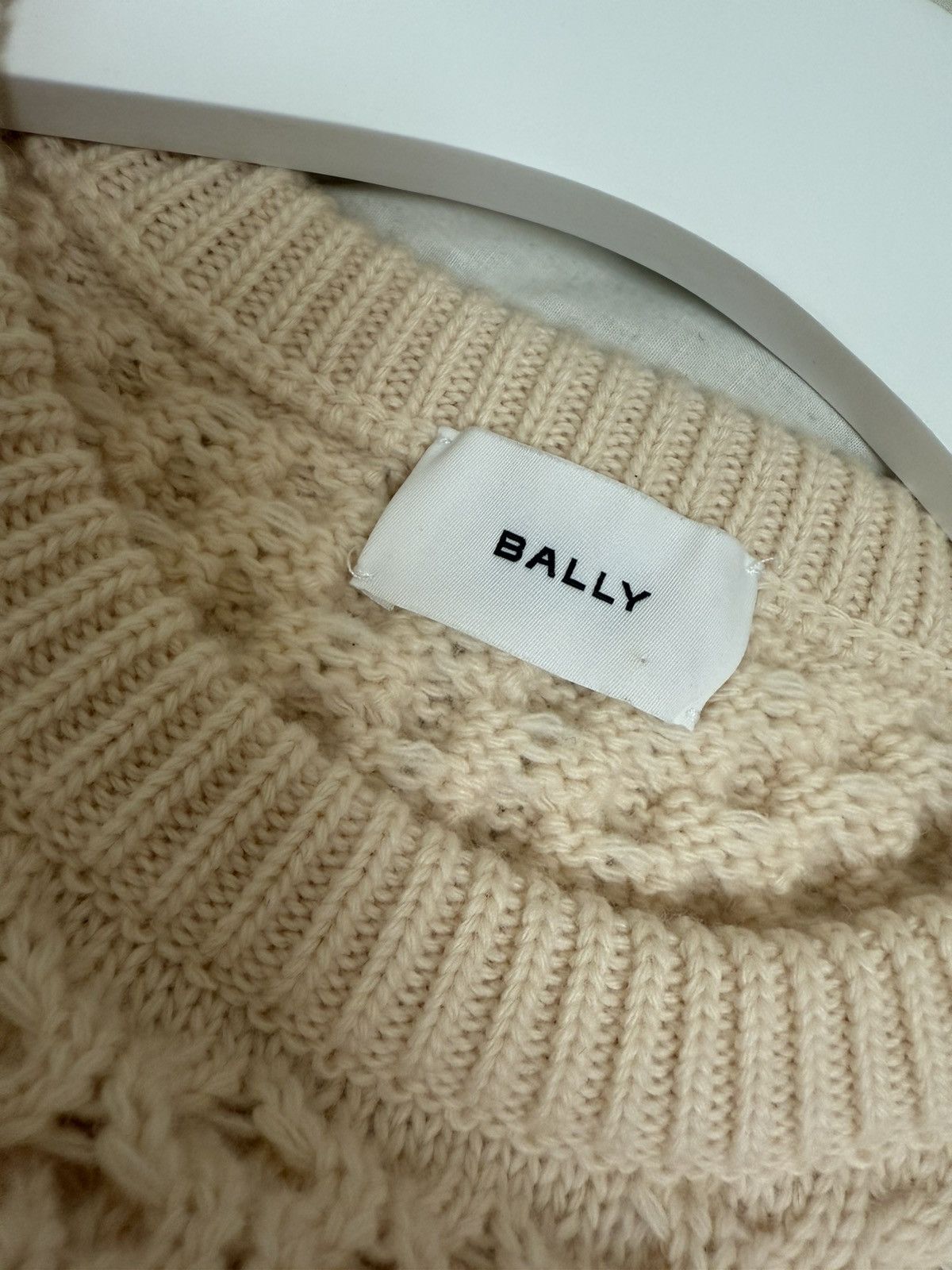 Bally Bally Logo wool knit sweater Size US M / EU 48-50 / 2 - 8 Thumbnail