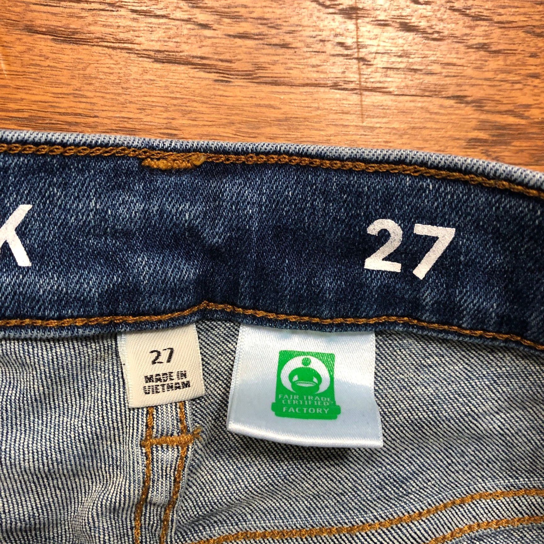 J.Crew J Crew Womens Jeans Skinny Button Fly Toothpick 27 9" Medium Wash Blue Stretch Size 27" / US 4 / IT 40 - 5 Thumbnail