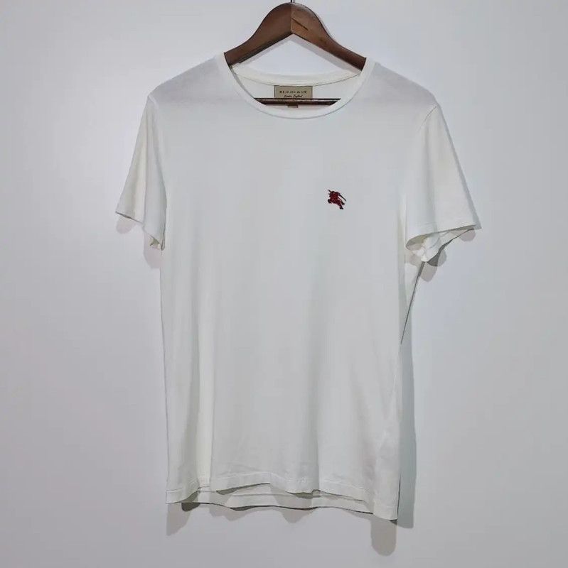 Burberry Burberry White Cotton Women's T-Shirt Size S / US 4 / IT 40 - 1 Thumbnail