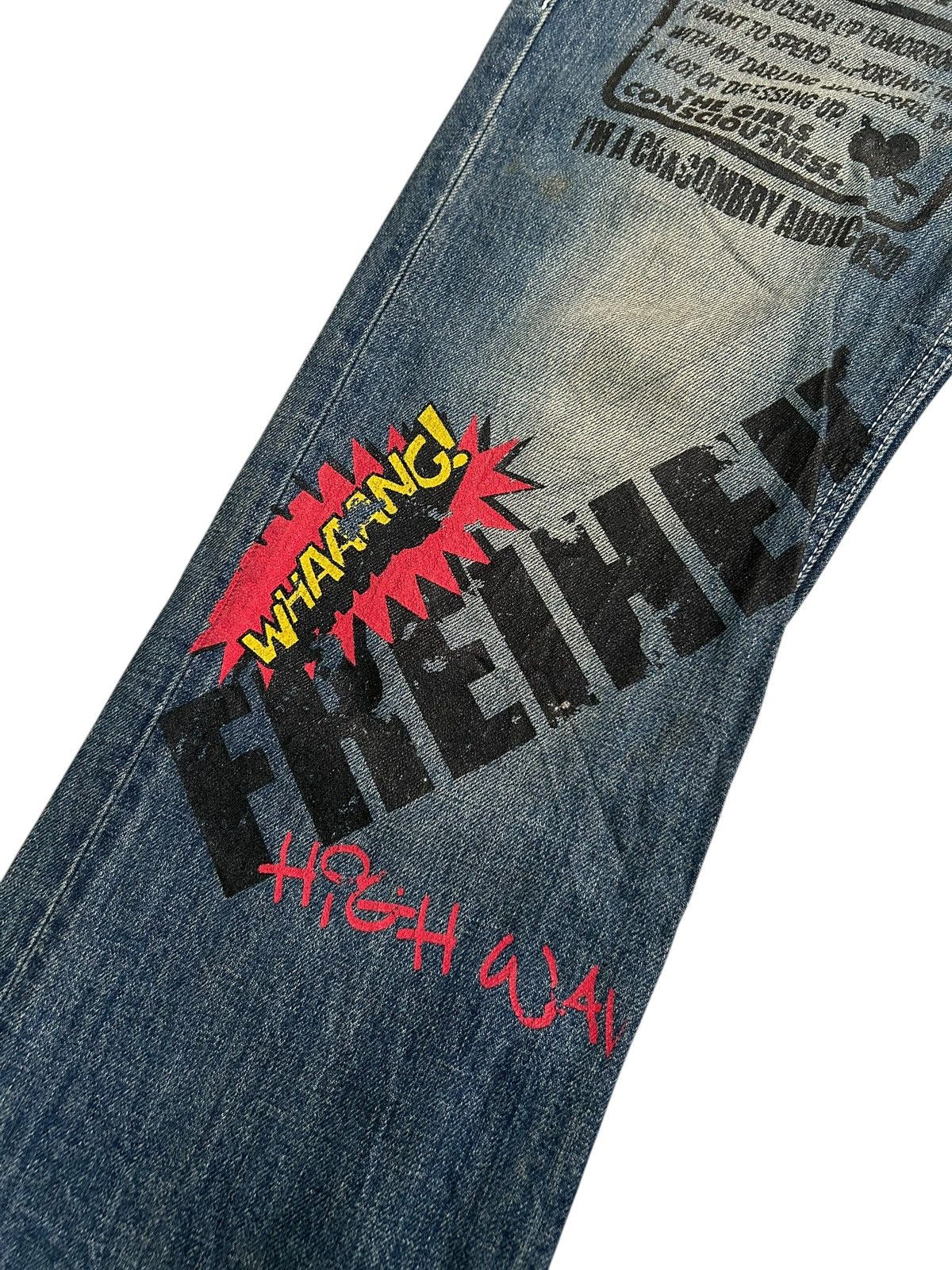 Japanese Brand × Kapital × Vintage CO & LU Japanese Style Denim Jeans Size US 32 / EU 48 - 2 Thumbnail