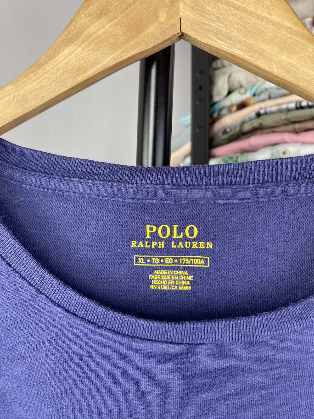 Polo Ralph Lauren × Vintage Polo Ralph Lauren Blue Wild Tiger U.S R.L T Shirt Xl Size XL / US 12-14 / IT 48-50 - 3 Thumbnail
