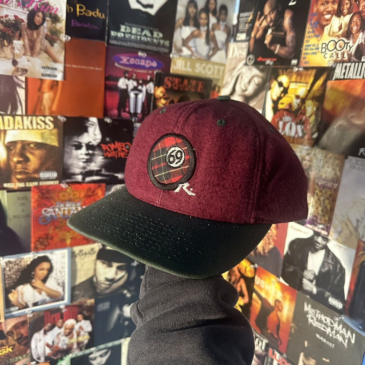 Crazy Vintage 90s Wool 69 8Ball SnapBack Hat
