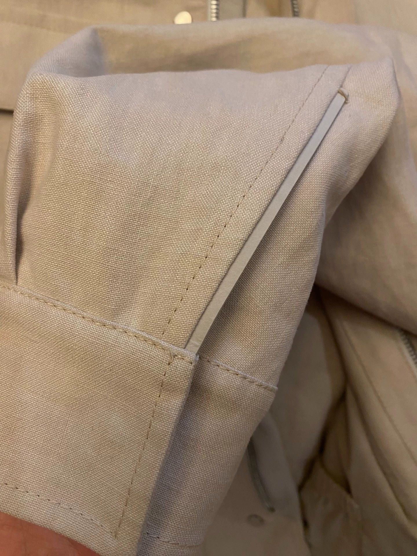Ermenegildo Zegna Zegna New Logo Traveler 100% Linen 4-Pocket Jacket Size US M / EU 48-50 / 2 - 6 Thumbnail