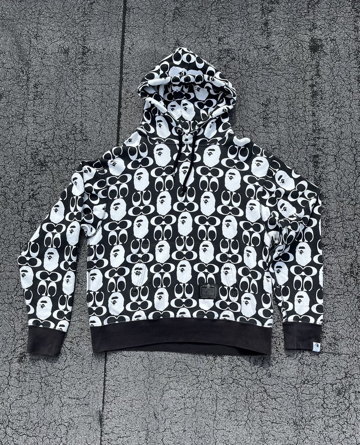 BAPE×COACH PULLOVER HOODIE Bape × Coach BAPE x COACH PULLOVER HOODIE | Grailed