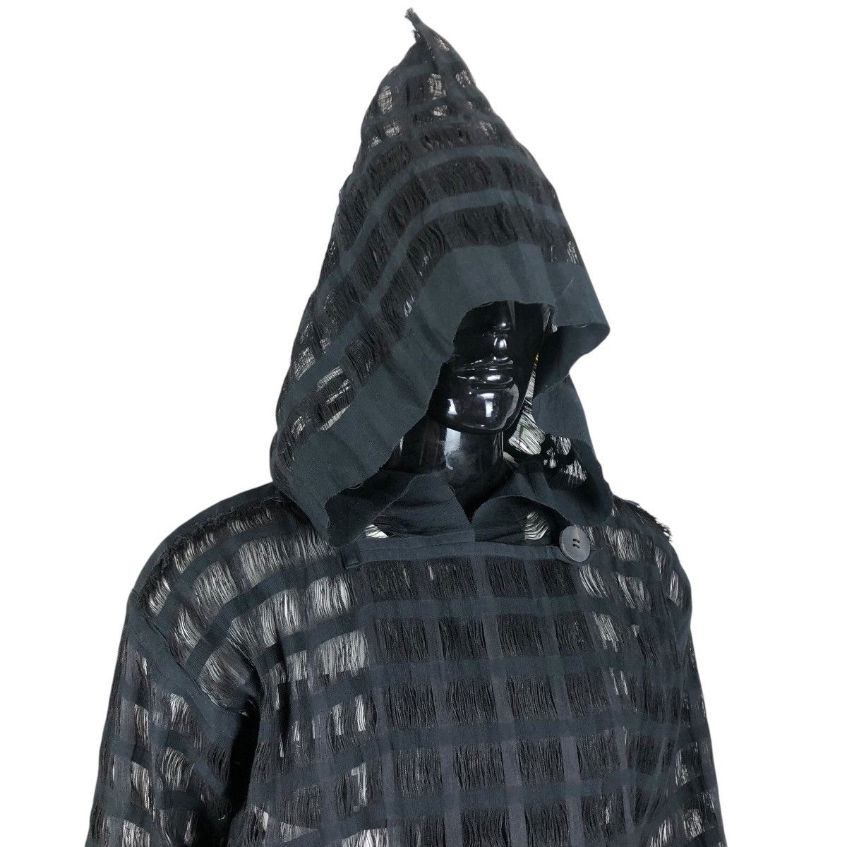 Issey Miyake Vintage Issey Miyake Permanente S/S 1995 Wool Mesh Jacket Size US L / EU 52-54 / 3 - 20 Thumbnail