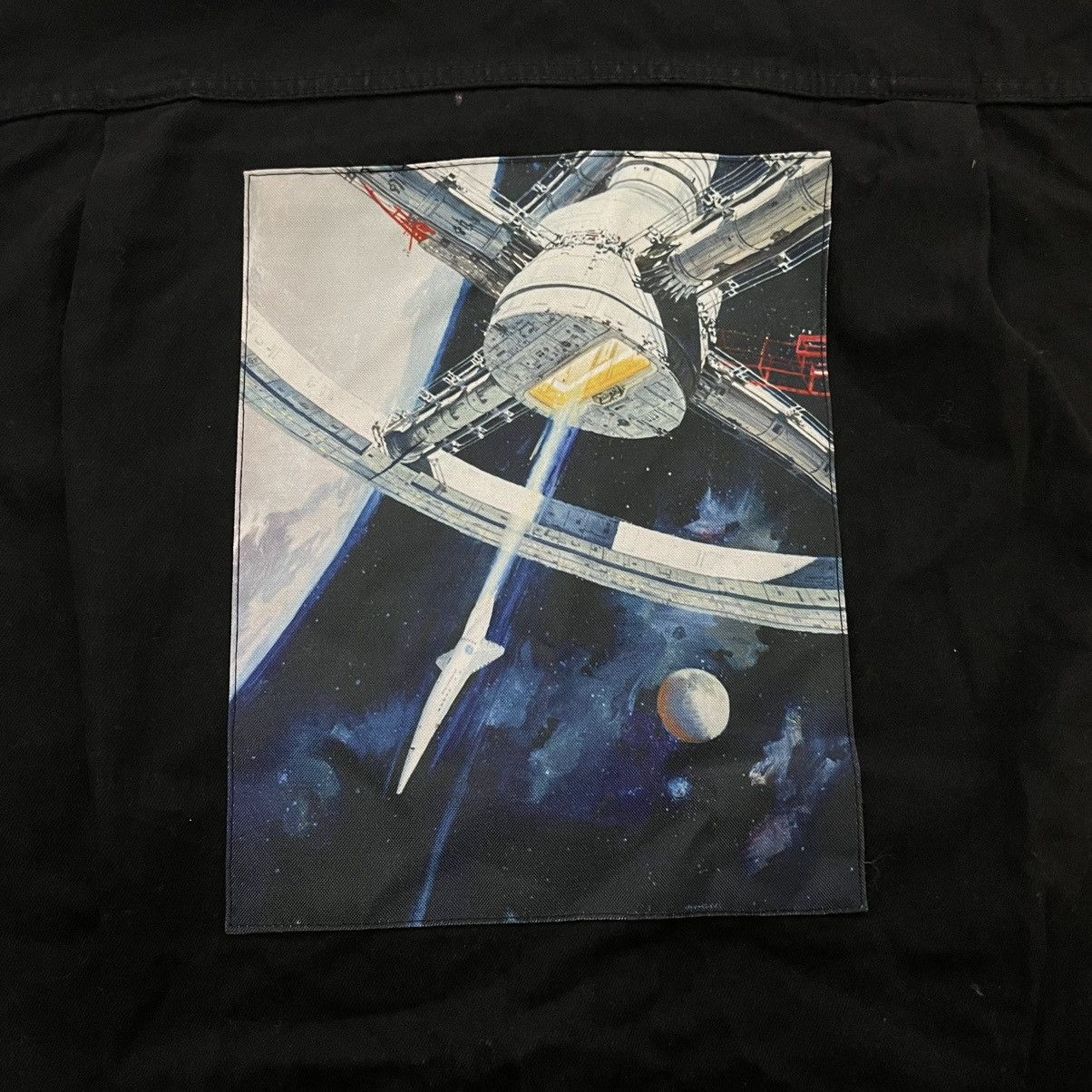 GU GU X 2001 Space Odyssey Black Denim Size US XL / EU 56 / 4 - 6 Thumbnail