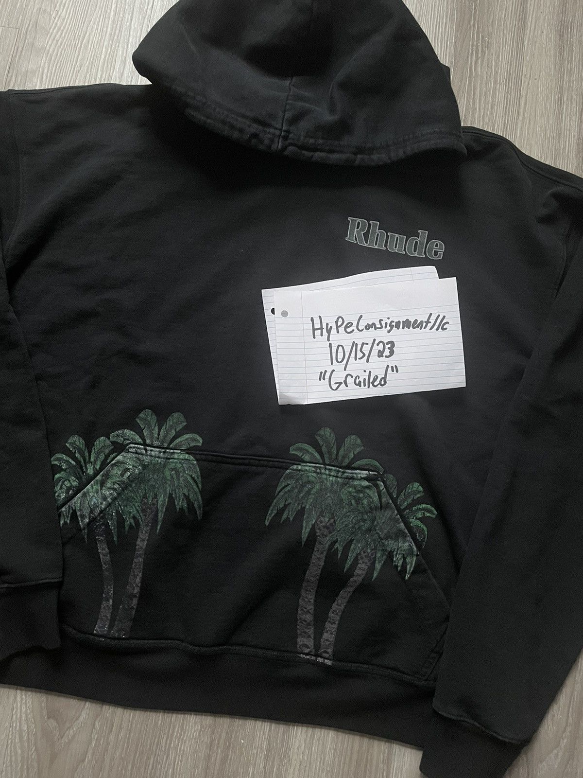 Rhude Rhude port gustavia hoodie Size US L / EU 52-54 / 3 - 9 Thumbnail