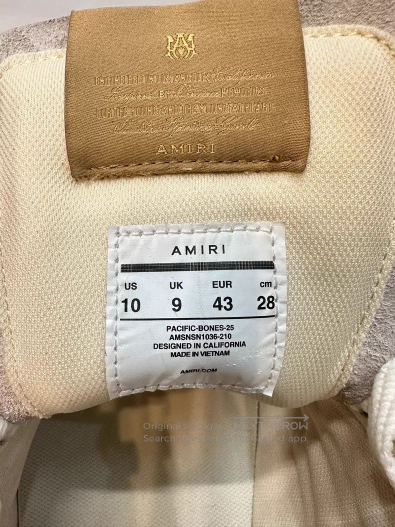 Amiri Amiri US 10 casual shoes Size US 10 / EU 43 - 5 Thumbnail