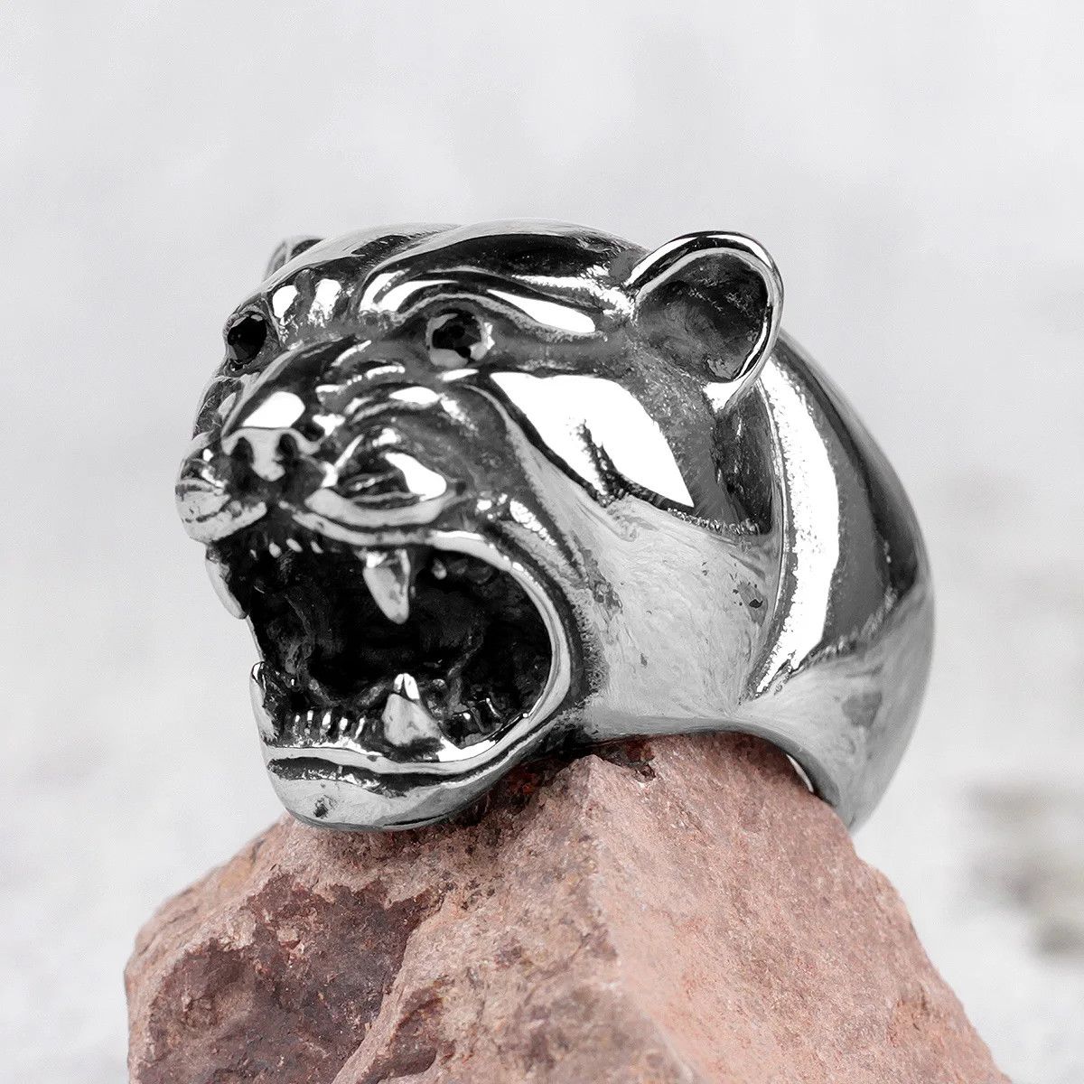 Japanese Brand × Jewelry × Vintage Leopard Ring Size ONE SIZE - 1 Thumbnail