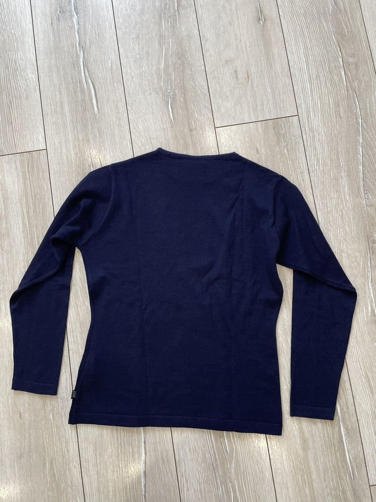 Versace × Versace Jeans Couture × Vintage Versace Jeans Couture vintage sweater Lana Merino Wool Size L / US 10 / IT 46 - 5 Thumbnail