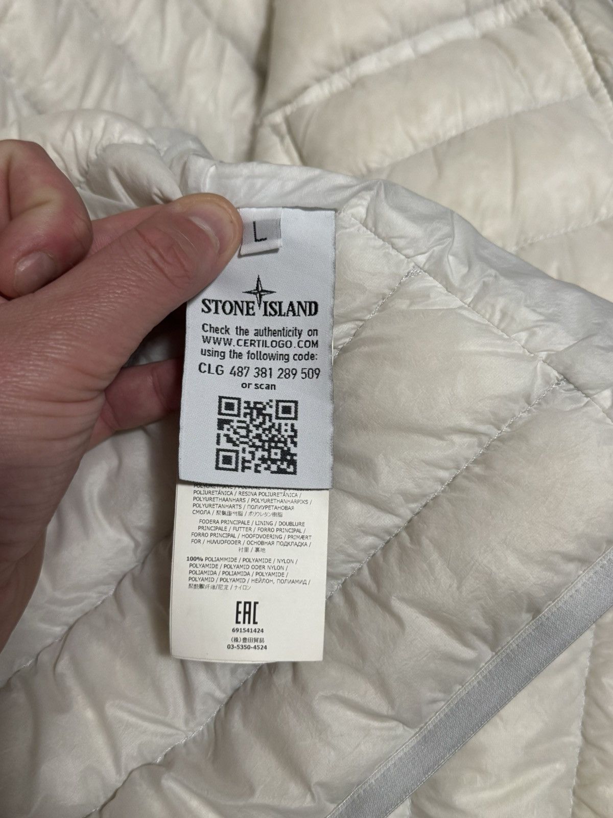 Stone Island 🔥Stone Island Garment Dyed Micro Yarn Down Puffer Jacket Size US L / EU 52-54 / 3 - 17 Thumbnail