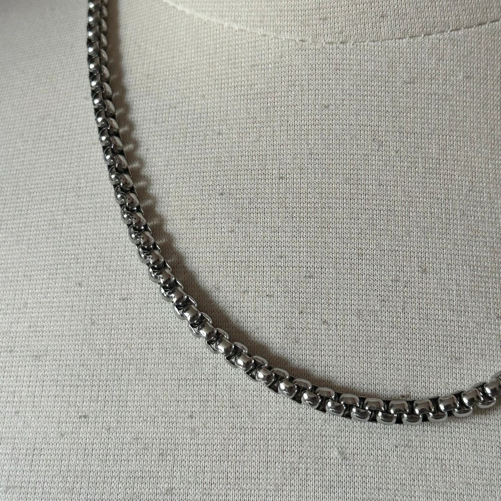 Other silver thick chain necklace Size ONE SIZE - 2 Thumbnail