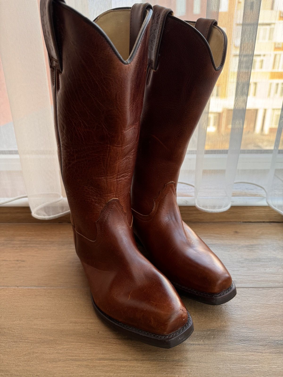 Cowboy Equipment × Sancho Boots × Vintage Vintage Sancho Cowboy Western Made in Spain Boots sz 38 Size US 8 / IT 38 - 6 Thumbnail