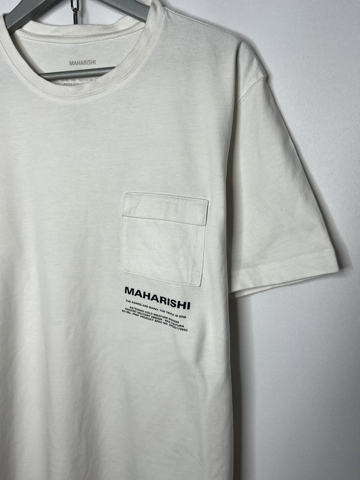 Maharishi Maharishi London Luxury Tee T-Shirt Short Sleeve Designer Size US XL / EU 56 / 4 - 5 Thumbnail