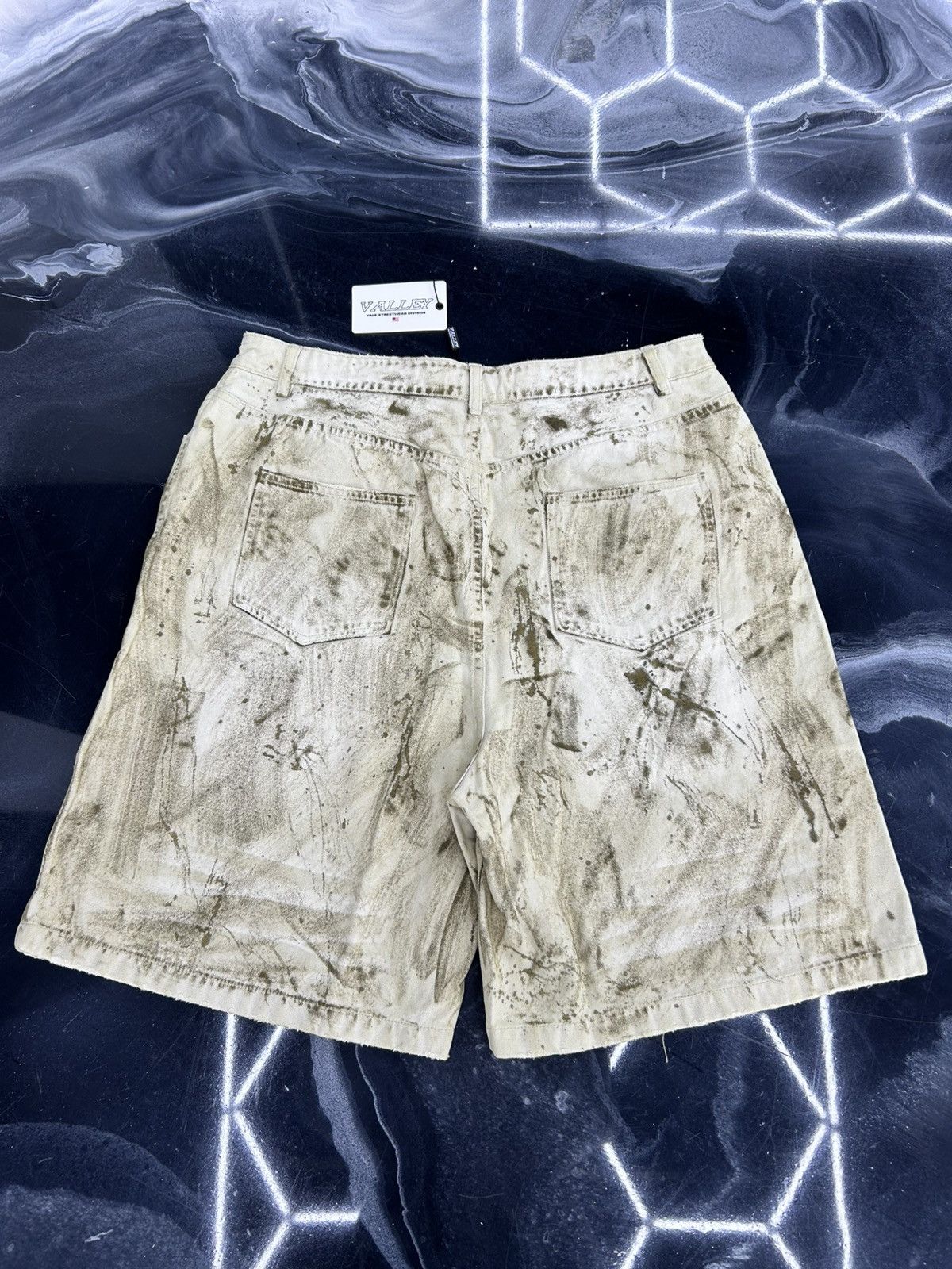 Vale Vale Reese’s Jean Shorts Tan Brown Size 30 Size US 30 / EU 46 - 2 Thumbnail