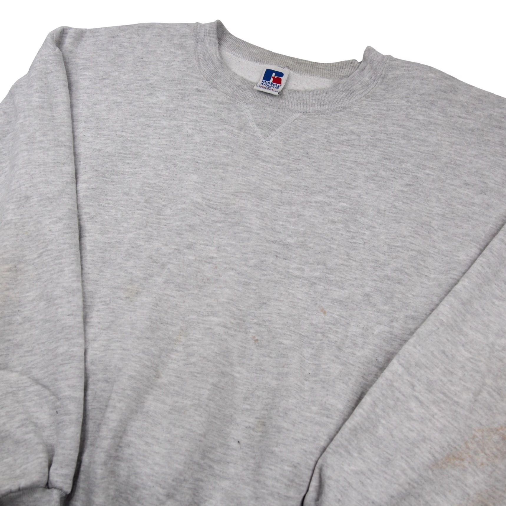 Vintage VINTAGE Russell Athletics Mens XXL Crewneck Sweatshirt USA Made Grey Lounge Clothing Size US XXL / EU 58 / 5 - 2 Thumbnail